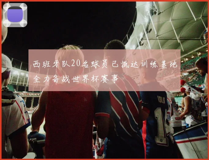 西班牙队20名球员已抵达训练基地全力备战世界杯赛事